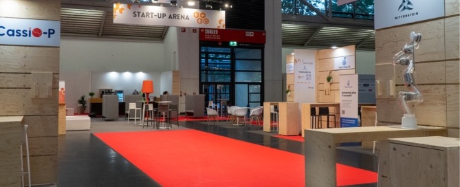 Startupfläche auf der automatica München 2023