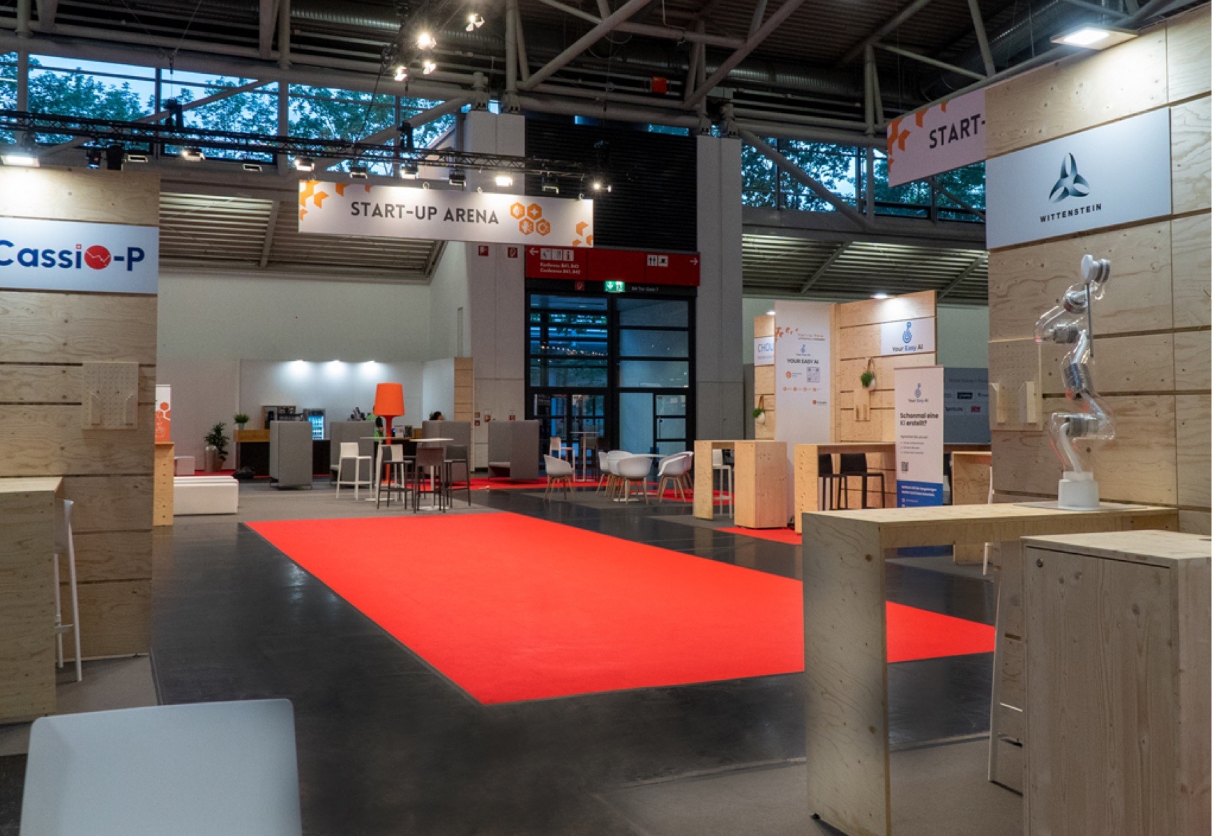 Startupfläche auf der automatica München 2023